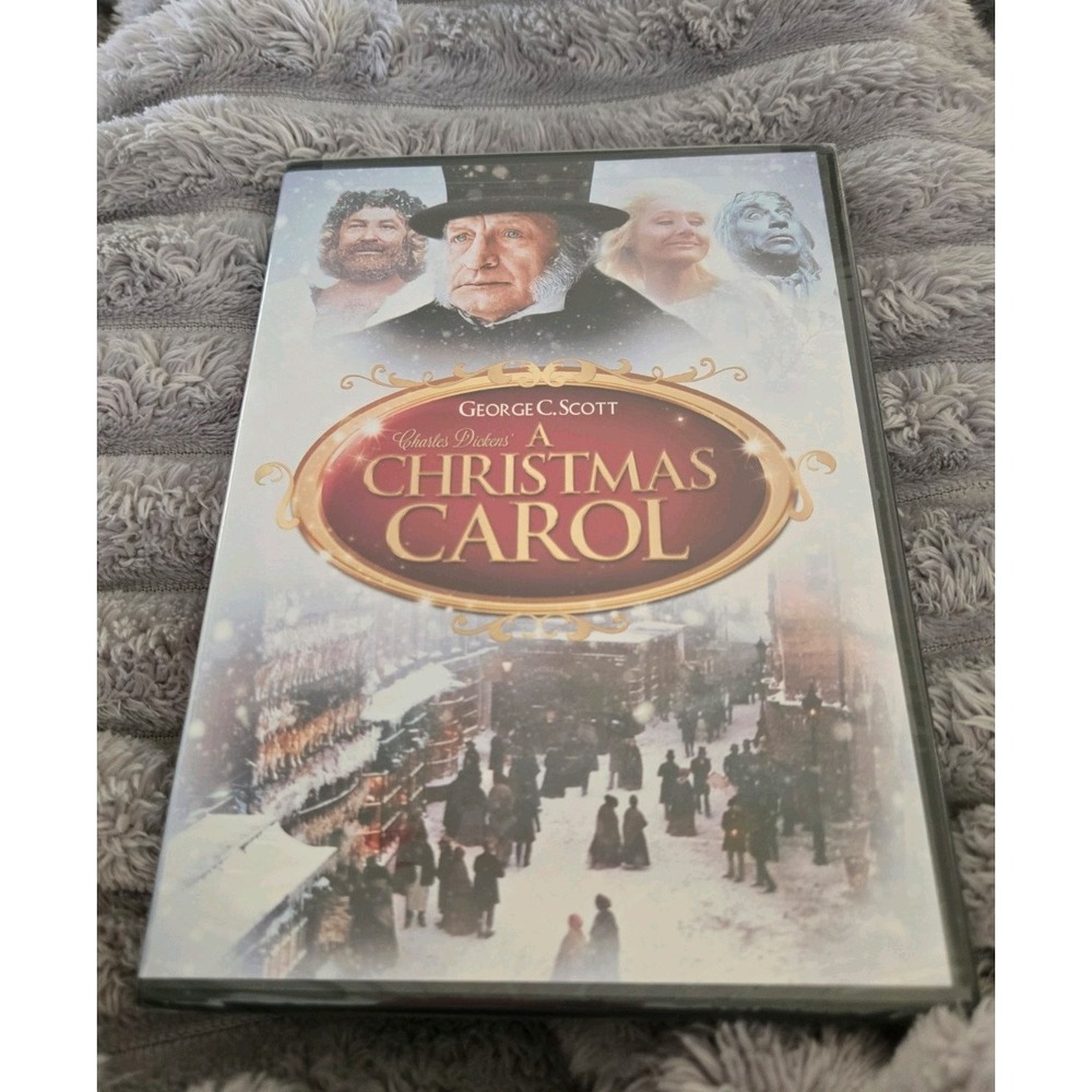 A‎ Christmas Carol DVD 1984 George C Scott Family Holiday Classic SEALED